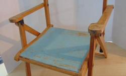 Antique 1940's Children's Wood Folding Chair Minor Wear Still Works Age 2-4
PRICES ARE FIRM
Please check our website store for all our other amazing children's toys and Goodies. www.KidsstuffCanada.com
We are a local registered business here in Victoria