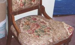 Antique Chair, $50.00   call Pat  (250) 766-4150