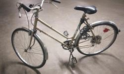 Used Apollo 5-speed bike from the 1960s. In good working order, although tires are flat. $80 OBO