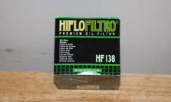 New - never used.
Hi-Flo Oil Filter Two Pack For '09-'15 RSV4-R, RSV4 Factory, RSV4 APRC, and '11-'15 Tuono V4.
AF1 Racing recommended alternative to OEM 857187.