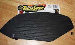 TechSpec Tank Grip Set For '09-'12 RSV4 (all models), '11-'13 Tuono V4
With better grip material, a better checker pattern, and superior adhesion qualities, the Tech Spec series of tank grips are miles ahead of any would-be competitor product.
New - never