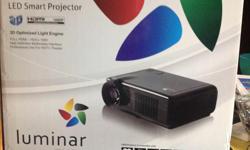 Brand new in box
L800 4K LED Smart Projector by luminar
Comes with 72" digital screen
MSRP $6849.00 for projector and $1200.00 for screen .
We have two
Asking $4500.00 for 1 set projector and screen or $8000.00 for both sets.