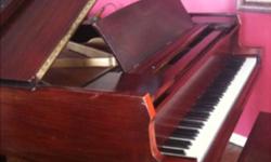 Schaff Baby Grand built in Chicago 1930. Fully restored 1989. Tuned every 6 months and maintained by professional piano technician since restoration. Measures 5'2. Contact available for professional piano mover. Matching piano bench included.
This ad was