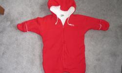 Red outfit (size 0-3 month) Colimacon - make in Canada, 100% cotton)- $8
Baby b'gosh (size 3-6 months) $8