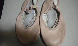 pink block ballet shoes size 3D in great shape