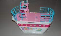 Barbie Cruise Ship for sale. Brand new condition.
Some accessories included.
Brand new condition, $139 to buy new.
Great for Christmas gift.