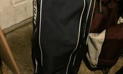 $100 firm. Selling mint condition ball bag, only used half a season as I went to a back pack style bag, lots of room for Jays, can hold upto 6 bats, batting helmet, glove, balls and much more