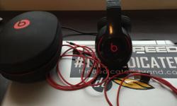 Selling my mint beats by Dre studio headphones. Absolutely nothing wrong with the headphones and sound great. Comes with hard shell carry case, usb and wall charger along with aux. I have no use for these headphones as they were given to me as a gift. 100