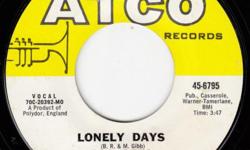 Six singles:
I.O.I.O.
Lonely days...great tune...still not convinced it wasn't John Lennon
How Can You Mend A Broken Heart
My World
Run To Me
Alive...don't look now...but Disco and the rebirth of the Bees Gees are right around the corner
Six 45s for a
