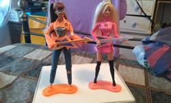 Barbie & Teresa. Adult owned, on display only. From 1999
$8 each.