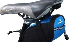 Bicycle Bike Seat Saddle Tail Pouch Bag - Black Blue
- L6-1/2" x W3-1/4" x H3-3/4"
- brand new, never used
- $20 firm
PRODUCT DESCIRPTION:
- Convenient pouch for storing your change, keys, patch kit, essential tools or accessories
- Easy to install, fits