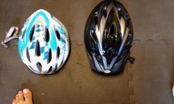 2 bike helmets $10 each