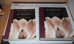 I am selling my hard cover biology textbook (8th edition), study guide, practice exams (with answers), and Biology on the Cutting Edge. Everything has been used and does have some highlighting. I found the study guide to be very helpful as well as the