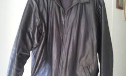 Black GAP leather jacket. No scuffs or tears. Size XXL (would fit someone around 6' and chest size around 46")
Asking 60.00 obo