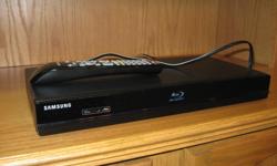 !st generation Samsung Blu-Ray disc DVD player. Very little use; excellent condition.