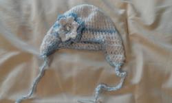 Boy hat or add a flower for a girl! Flowers $2 each
16 inches- Probably 3 to 6 months
This is the only one I have left but I can make more in different colors.