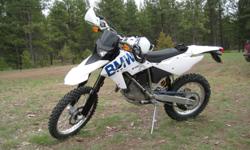 2009 BMW G450X, street legal, great condition, low mileage, lots of extra parts.