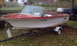 I HAVE A OLDER CRESTLINER FOR SALE DOES NOT LEAK IT COMES WITH TRAILER TOO  . IT TOO SMALL FOR ME SINCE KIDS ARE GOWNING UP.
ASKING 750.00 OR BEST OFFER
MOTOR NOT INCLUDED
 OR WILLING TO TRADE  TOO . LET ME KNOW WHAT YOU HAVE TO OFFER .
