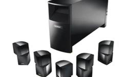 BOSE Acoustimass 15 Series II Home Entertainment Speaker System - 600$ - Great sound. Used for 6 months - Great condition. Still have manuals for it.
Also for Sale: Sony 7.1 Channel A/V Receiver - STR-DN610 - 200$