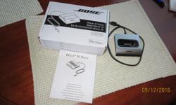 This is a Bose docking station for an i Pod or and I Phone. It works with the Bose stereo system.
It is brand new and never used still have original box.