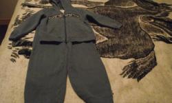 I have for sale a boys size 5T sweat suit from roots that has a zipper jacket and comes with a long sleeve shirt in great shape.  It comes from a smoke free home if interested please email me back.