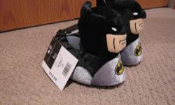 brand new baby size 5/6 batman slippers. still with tags. paid $12 plus taxes asking $7.