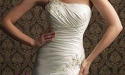 I have a brand new, never worn, size 4 wedding dress in ivory, no alterations have been done. I paid $1500.00 for the dress asking $1000.00 or best offer. Designer is Allure style #8766