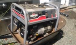 Briggs and Stratton 1150 gas generator for sale $400