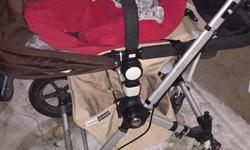 Gently Used stroller bought last spring. Used one summer a handful of times. Come with bassinet, cloth canopy and net for bassinet (never used either)
Smoke pet free home.
