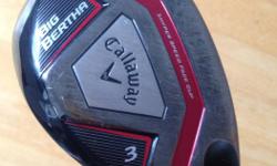 Selling my Callaway Big Bertha hybrid
Right Handed
Stiff Flex
#3 (19 degrees)
Comes with head cover
New Golf pride grip
Great condition
After market recoil shafts
Retail for $269.99 + tax
Im asking for $100
Saving you over $200
If you have any questions