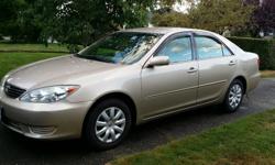 Make
Toyota
Model
Corolla
Year
2005
Colour
Beige
Trans
Automatic
Four cylinder Camry in wonderful condition for sale ! One owner for the last 10 years. Professionally detailed recently. Meticulously maintained on schedule. No accidents. New all season