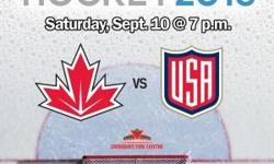 Pair of tickets to see Canada vs. USA on Saturday September 10, 2016 at the Canadian Tire Centre.
Row B - Section 301 - Team Canada (Carey Price) end!
Save the service charges and fees from Ticketmaster - $163 otherwise for this pair of tickets!