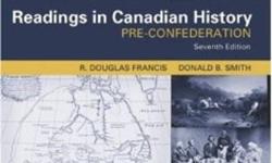 All textbooks are currently in use at Trent U
Readings in Canadian History - Pre-Confederation, 7th Ed - Francis, Smith ($50)
On the Edge of Empire: Gender, Race and the Making of British Columbia 1849 - 1871 - Perry ($20)
Books are for the Making of