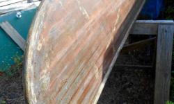 Solid 1980s (?) cedar canoe needing restoration. Can view with 24 hours notice. First $500.00 takes it.