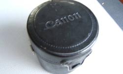 One vivitar 28mm 1:2 AUTO WIDE-ANGLE 55mm lens and case.337-2127..