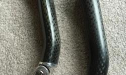 Great condition carbon fiber bar ends. 5" length.