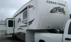 ESCAPE THE SNOW CLEARANCE EVENT!!
2010 CEDAR CREEK 36RLS
ON-SITE FINANCING AND EXTENDED WARRANTY AVAILABLE
CALL SHAWN TODAY
(705) 458 - 0001
