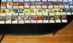 I am selling 650 Chaotic cards for $1 each except Chaor, he is $20. I am also selling one tin for $5, 6 rule books for $2.50 each, 6 playmats for $1 each and a rules supplement for $0.50 (ps. there are more cards than this, the website just wouldnt let me