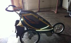Chariot stroller with bike attachment. Rides great. A little wear and tear. But great condition. Retails for over $700 in stores. Asking 425 obo. Make me an offer.
This ad was posted with the Kijiji Classifieds app.