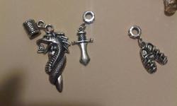 These charms can be used on bracelets or anything else.  All 16 charms for $20, not selling seperatly.