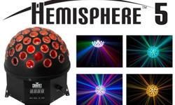 Selling a gently used Chauvet Hemisphere 5 LED effect light.
Perfect for mobile DJ doing parties or weddings.
DMX function no longer works, which is the only reason I'm selling it.
Looks fantastic in sound-active mode, or use slow white rotation to
