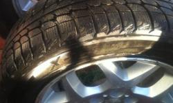Tires: Michelin X-Ice
Size: 195 /60 R 15
plus Bonus Rims(4)
5 Bolts, came from Dodge Neon
This ad was posted with the Kijiji Classifieds app.
