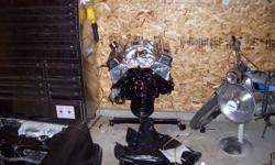 I have for sale a chevy 350 it is a new crate motor that was ordered from C.E.P here in lethbridge, I bought the engine for 3300, Then when I got it I put a different cam in it ( comp cam 280) new lifters and comp push rods, brand new Edlebrock performer