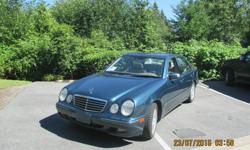 Make
Mercedes-Benz
Model
E430
Year
2000
Colour
blue
kms
157200
Trans
Automatic
I need room in my garage so i am forced to sell my 2000 E430 I have owned for 10 years. i am the second owner. the car runs perfect and needs nothing. This car is ready for