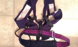 REI Climbing Harness (s) Adult. No date on the model? I used it with a kite.