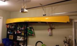 17' 6"Kevlar Clipper Tripper canoe. Excellent condition, like new. Black trim with vinyl gunwale covers, wooden carrying yoke , sliding seat & foot braces.
Paddles & PFD's available as well.