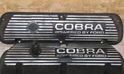 Mustang Cobra Valve covers for sale. Rare find. Dont have any need for them anymore. Just sitting in my garage collecting dust.
 
Jon  519 270 9751