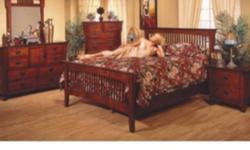 For Sale:
Complete bedroom set, purchased from The Brick for over $1500.00, would like to sell as the set is a little big for our small bedroom.
Set contains:
Queen size bed (headboard, footboard and rails). This is the only part of the set that has some