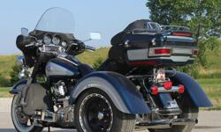 Sport Trike Conversion for Harley Davidson Tour Models FLT, FLH :- Electra Glide, Road Glide, Ultra Classic & Roadking
For Models
1980 through 2007
2008 & UP
Base Kit Cost US $7900
Email for quote
International Classic Motorcycles
850 Sohier Rd
Parksville