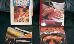 I have a box of cookbooks. Am asking $20.00 for all of them. This is a wide variety of cooking ideas, everything from roasts to desserts. Each book has beautiful and clear illustrations and directions. Email or phone 705-525-8864.